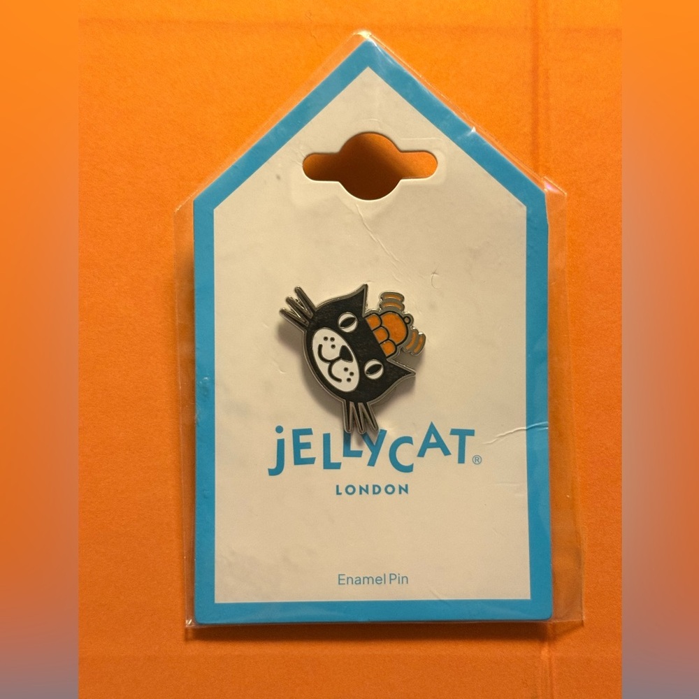 *** SOLD *** NWT Jellycat Jack The Cat Pin - FAO EXCLUSIVE
